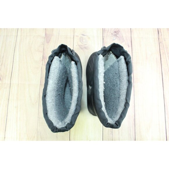 LL Bean Kids' Northwoods Boots Insulated Graphite Size 4 - Picture 8 of 9